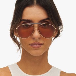 WeWoreWhat - The City Sunglasses - OS / Orange